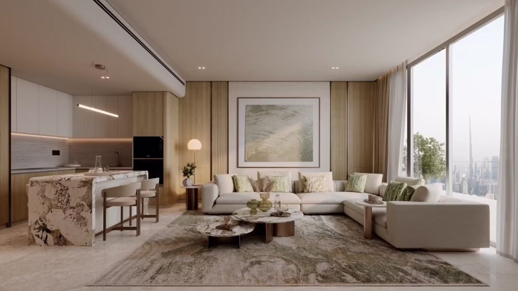 Binghatti Communities Dubai interior of the apartments