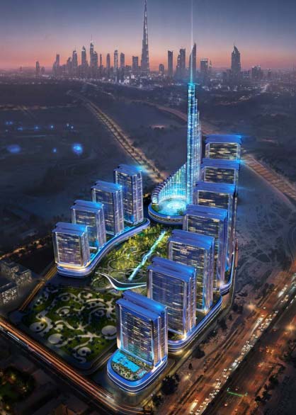 Mercedes Benz Places Binghatti City Dubai